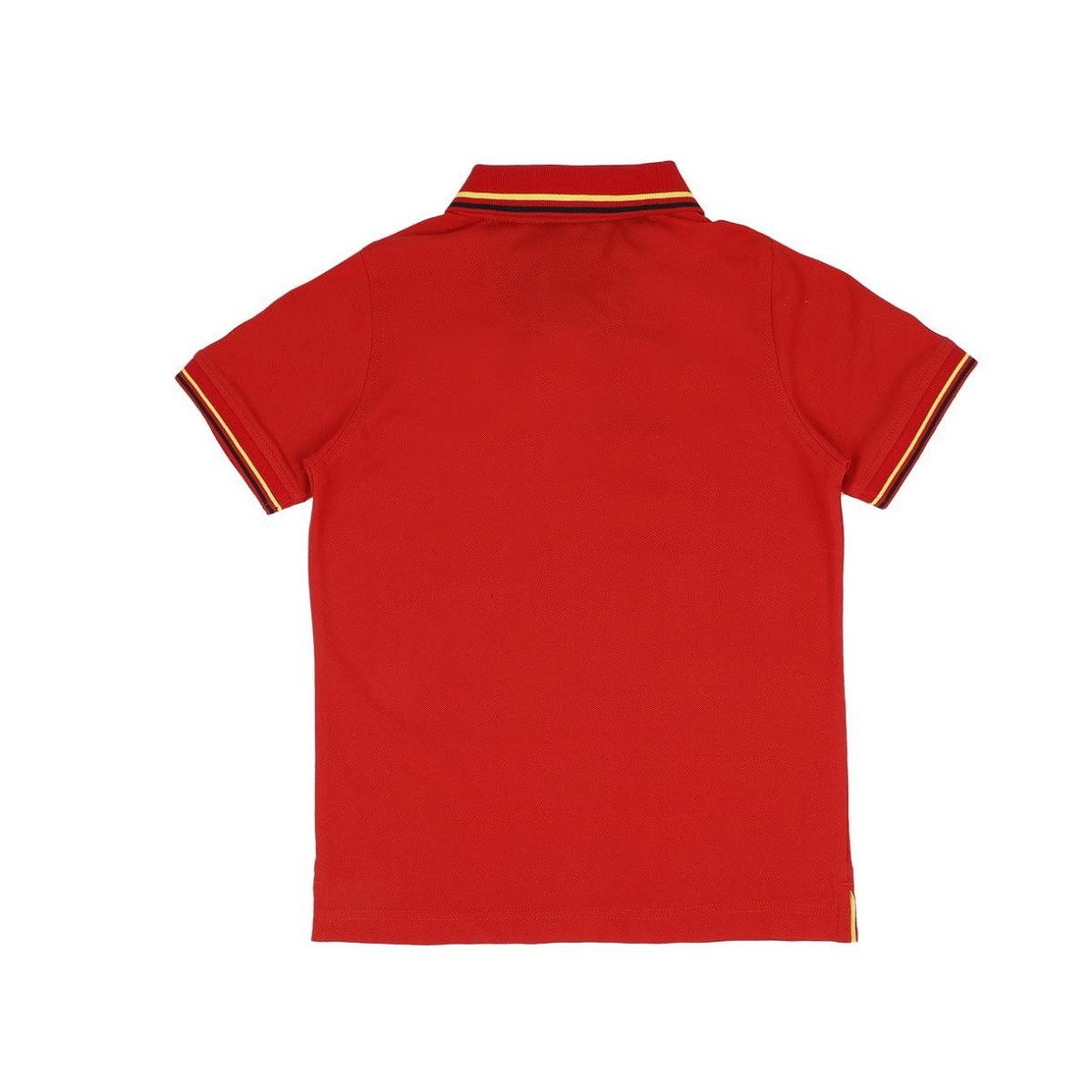 Allen Solly Junior Boy's Polo Neck T-shirt- Red