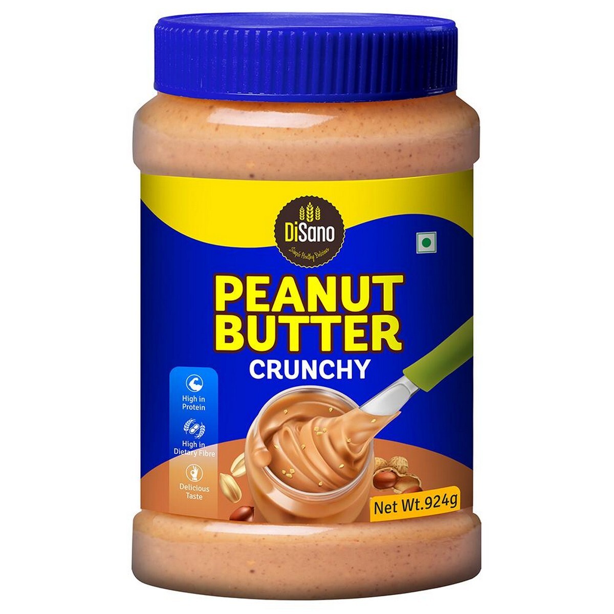 Disano Peanut Butter Crunchy 924g