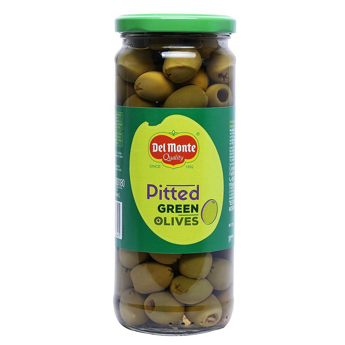Del Monte Green Olive Pitted 450g