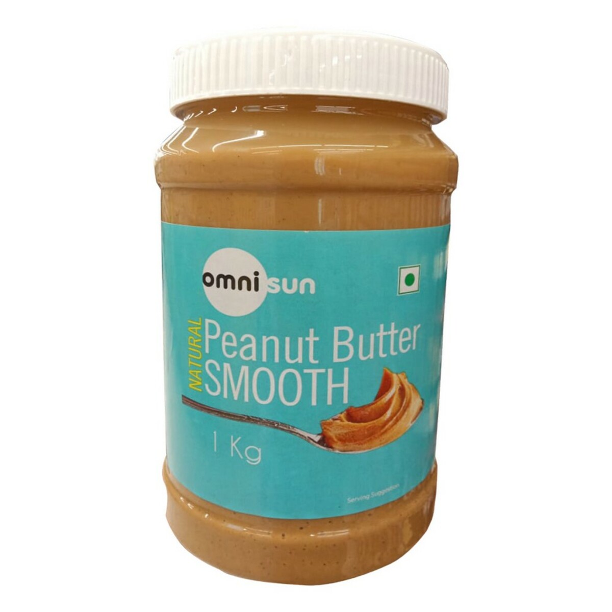 Omnisun Peanut Butter Smooth Natural 1Kg