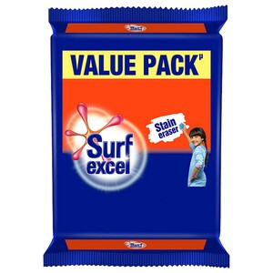 Surf Excel Detergent Bar 200 gm 4's