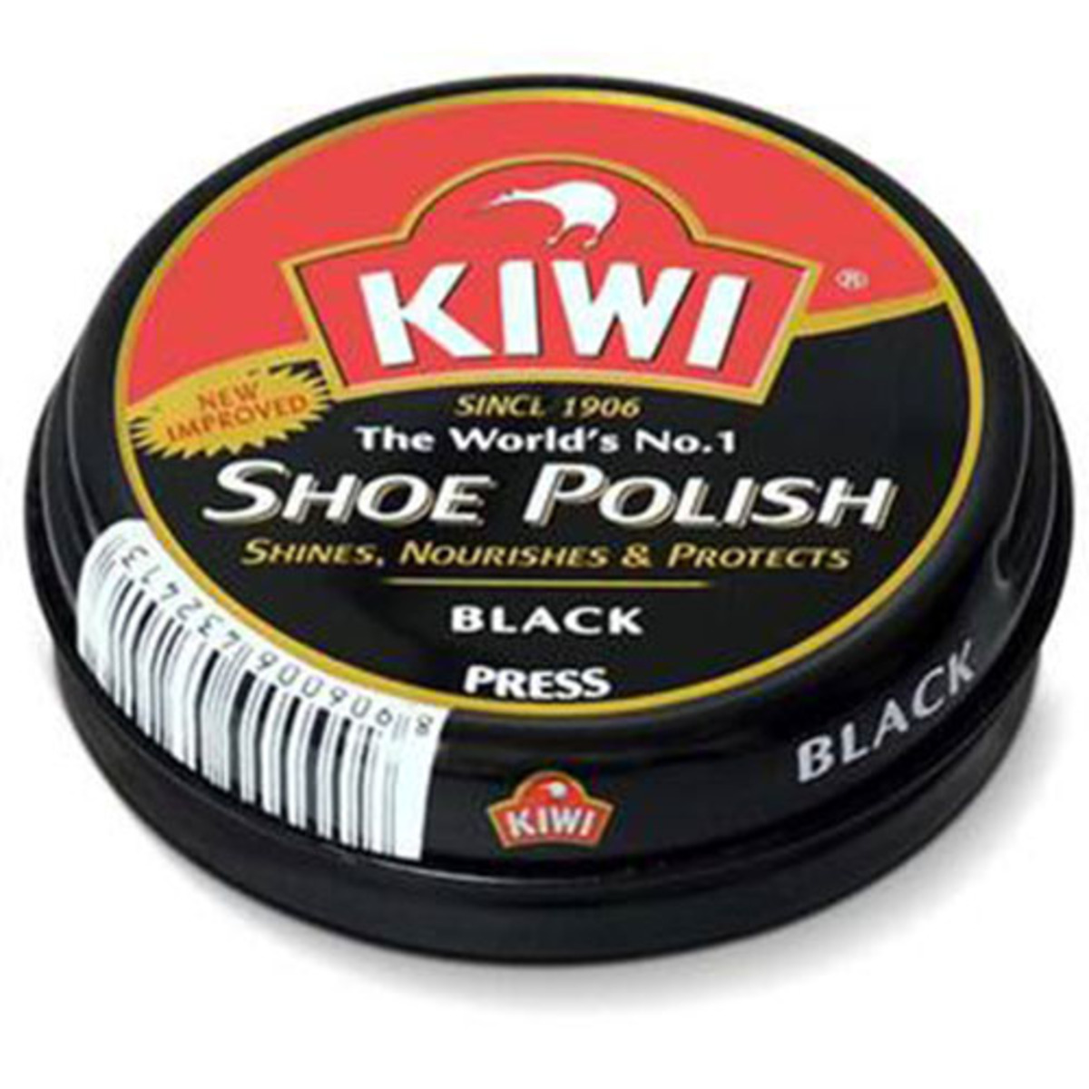 Kiwi Shoe Polish Black 15g