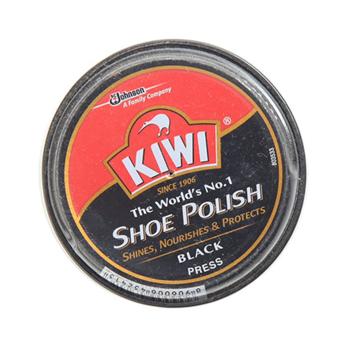 Kiwi Shoe Polish Black 15g