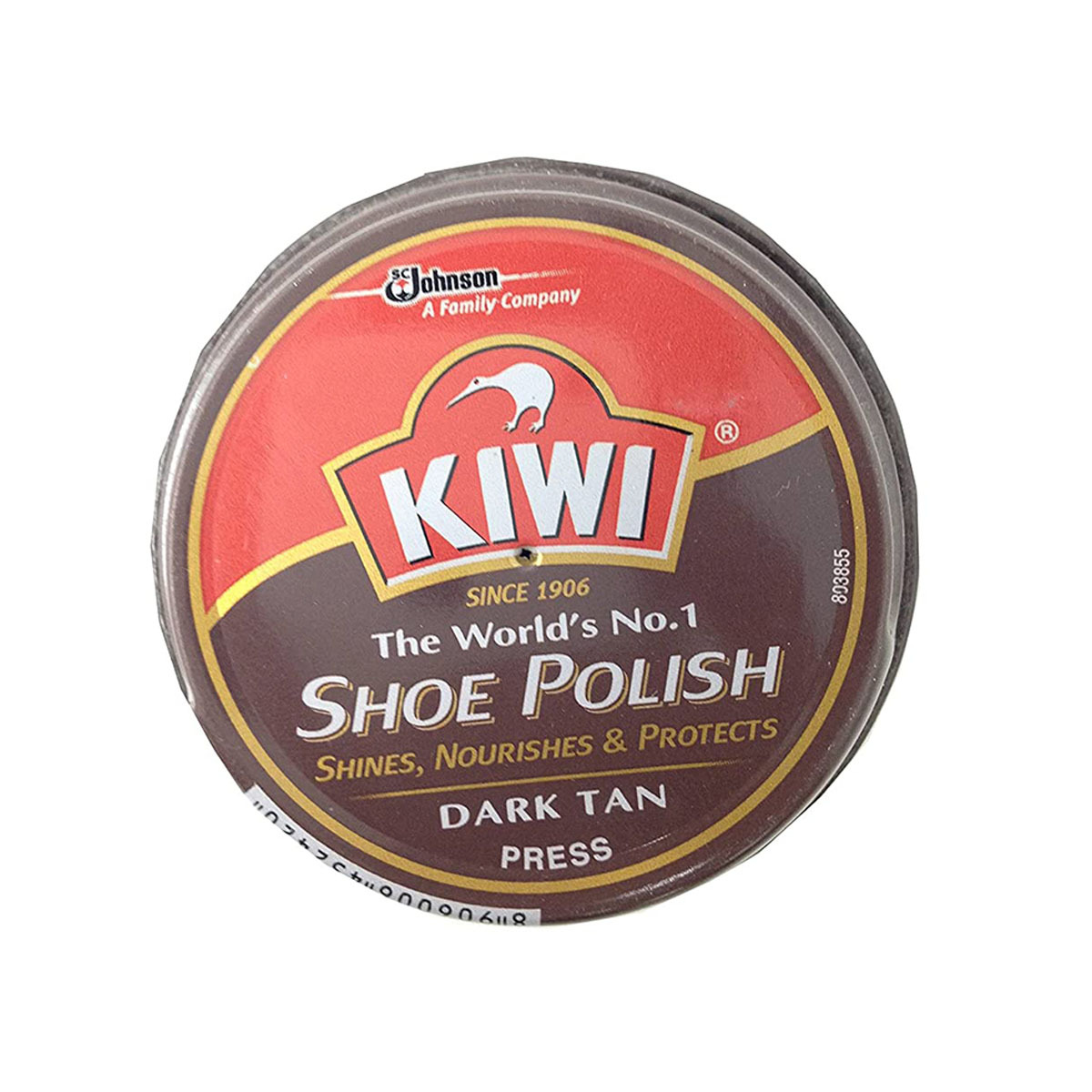 Kiwi Shoe Polish Dark Tan 15g