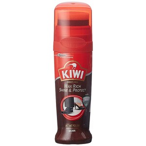 Kiwi Instant Polish Brown 75ml