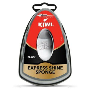 Kiwi Shoe Shine Sponge Xpress Black 1's