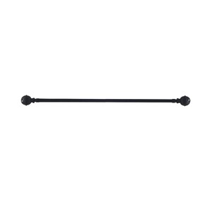 Home Style Curtain Rod Black 159-7 Expandable