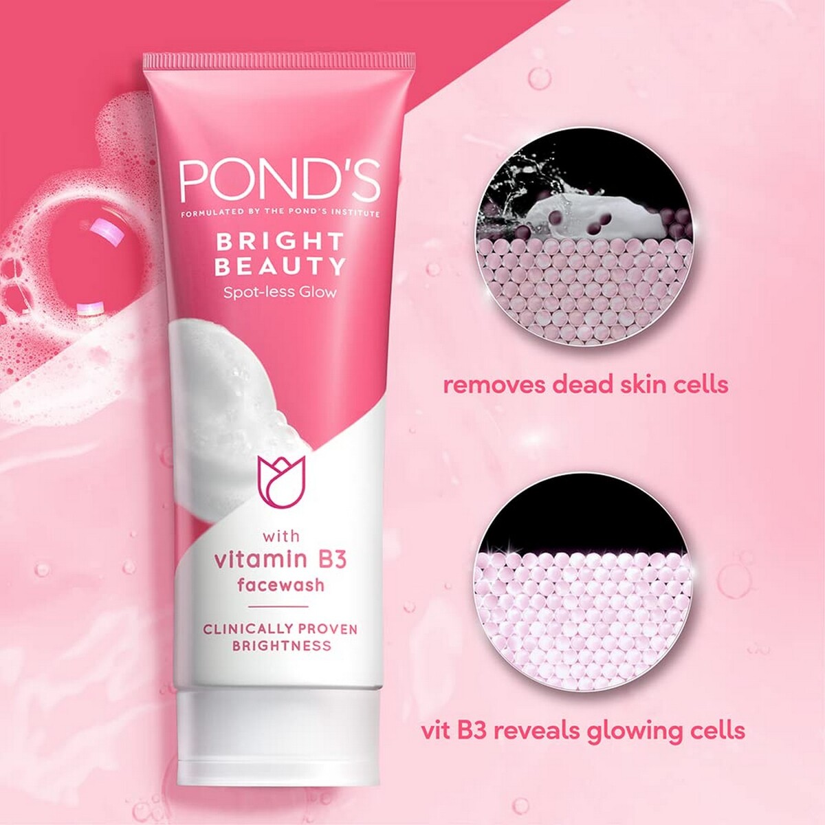 Ponds Bright Beauty Face Wash 100g