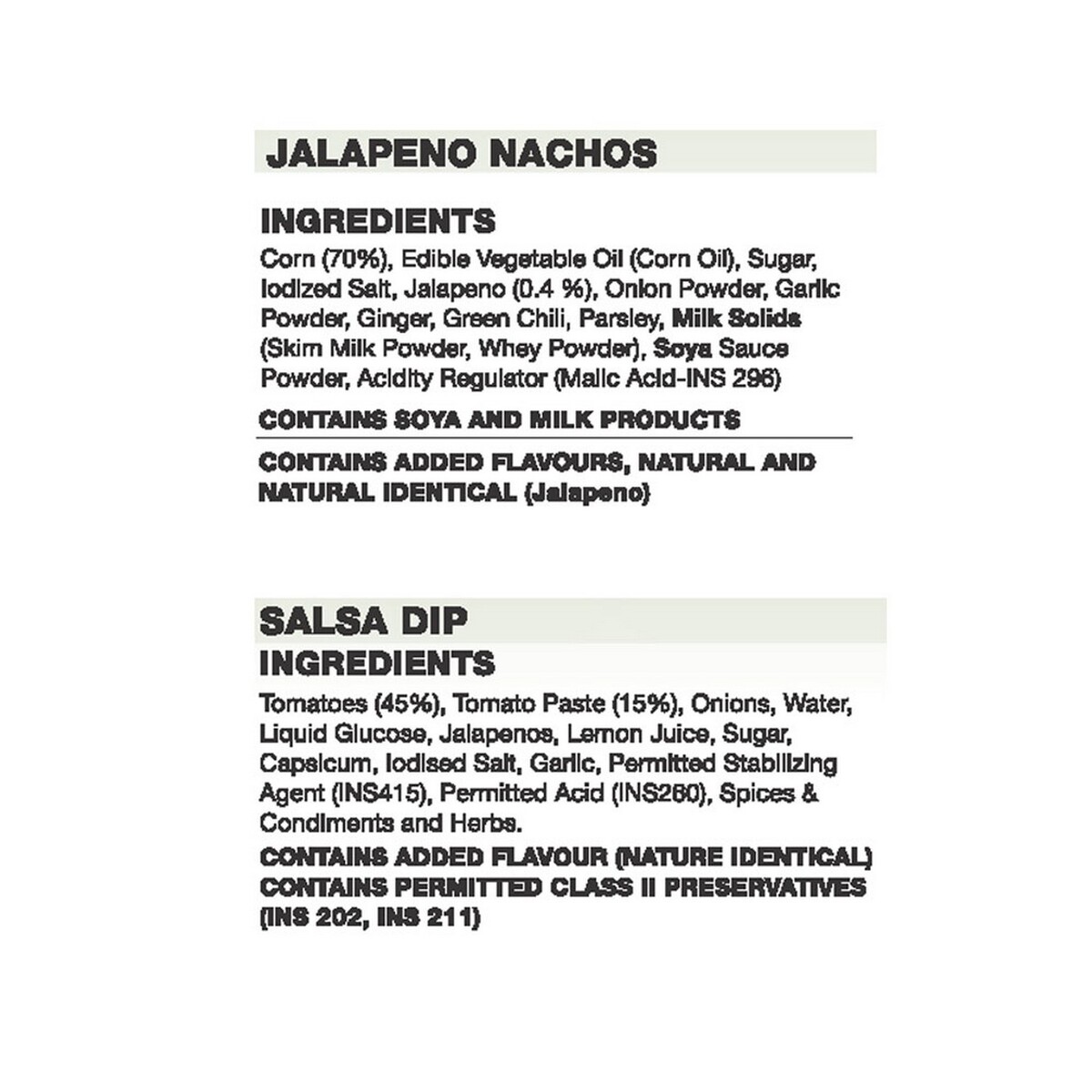 Jalapeno Nachos & Salsa Dip 70G Tray