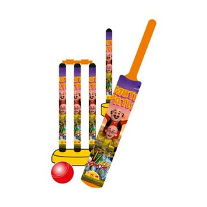 Toy Zone Motlu Patlu Cricket Bat Set 1-58144