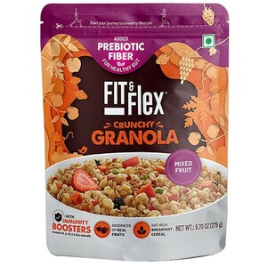 Fit & Flex  Granola Mixed Fruit 275G
