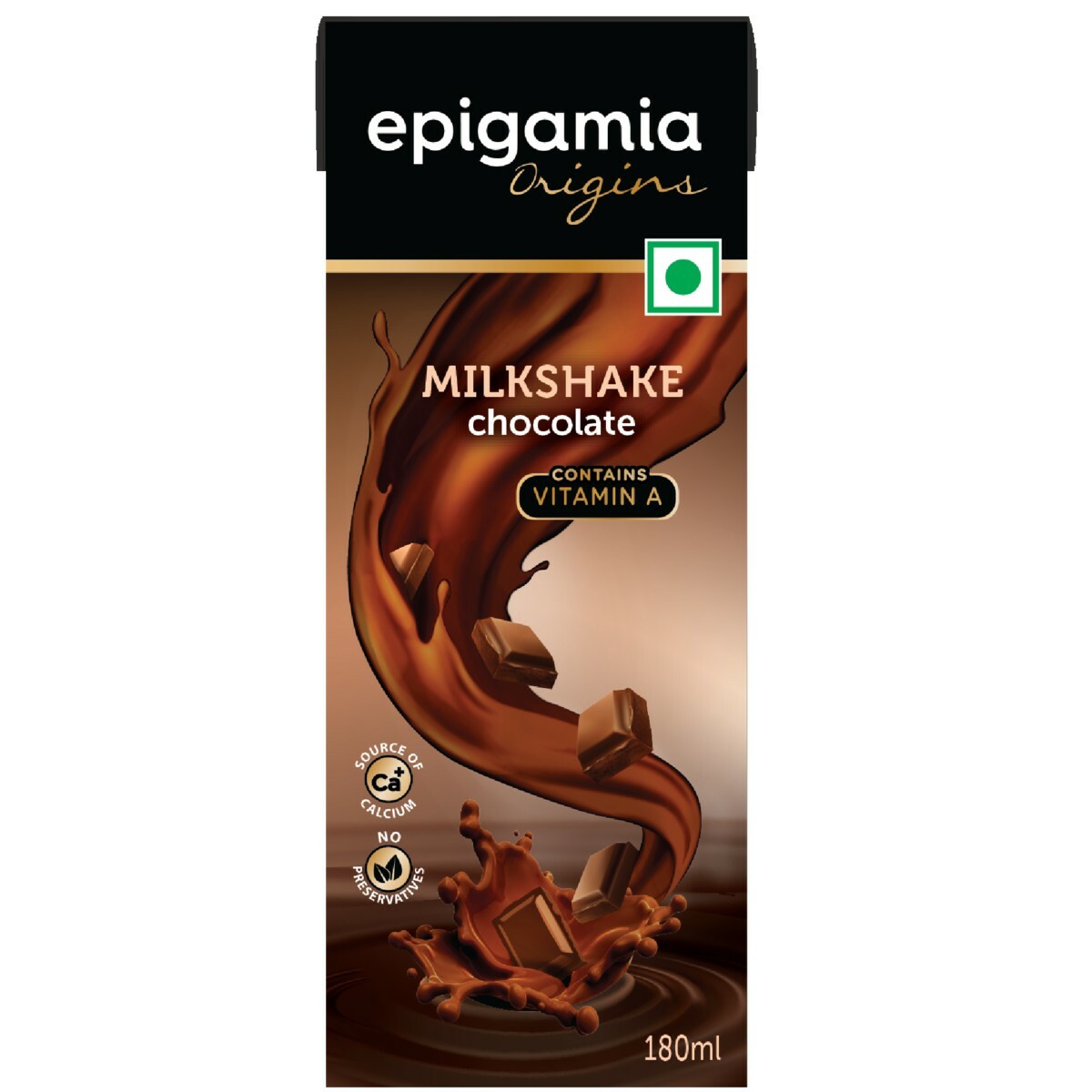 Epigamia UHT Milkshake Chocolate 180ml