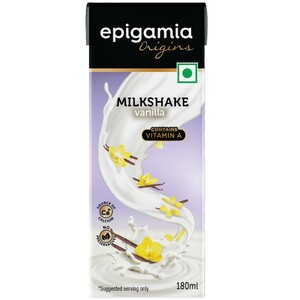 Epigamia UHT Milkshake Vanilla 180ml
