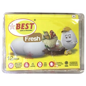 Best Fresh White Egg 12's