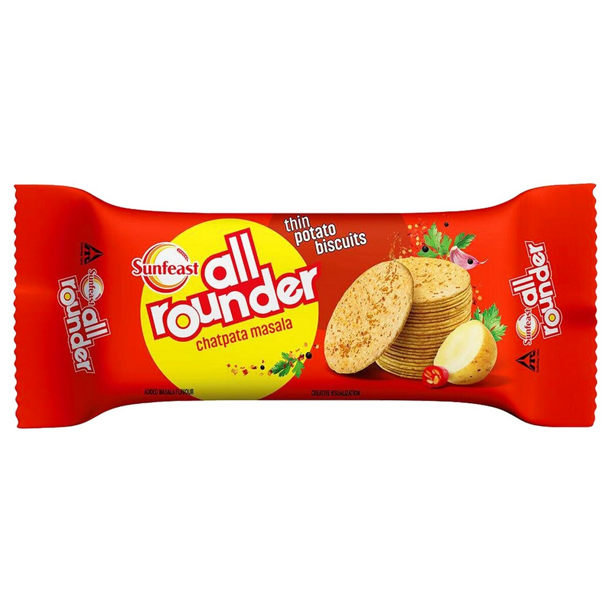 Sunfeast All Rounder Potato Masala Biscuits 28.2g