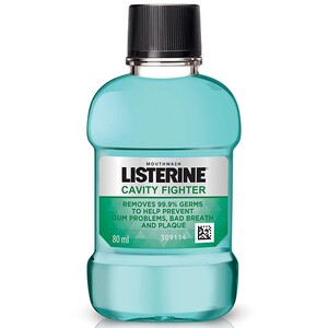Listerine Mouthwash Cavity Fighter 80ml