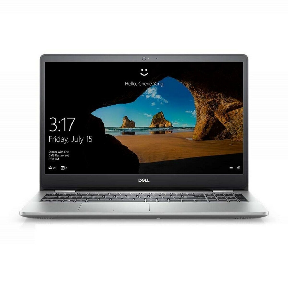 Dell Notebook 3505 AMD R5 15.6" Win10 Silver + MS Office