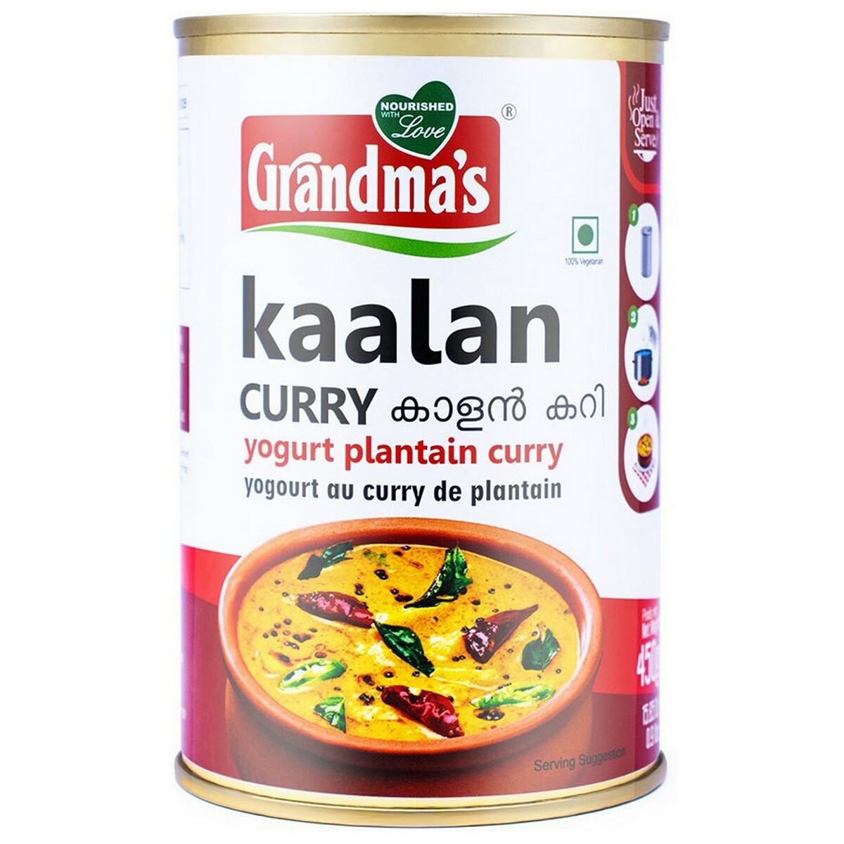 Grandmas Canned  Kalan Curry  450G