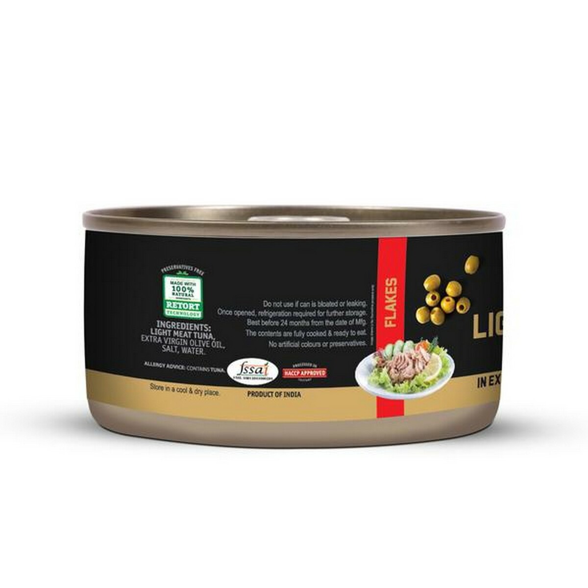Tasty Nibbles Light Meat Tuna Flakes In Virgin Olive Oil  185G