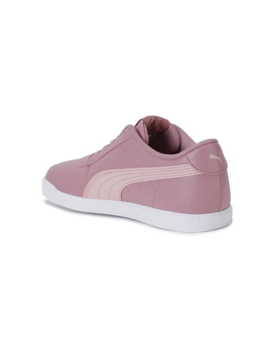 Puma Ladies Synthetic Leather Pink Lace Up Sports Shoes