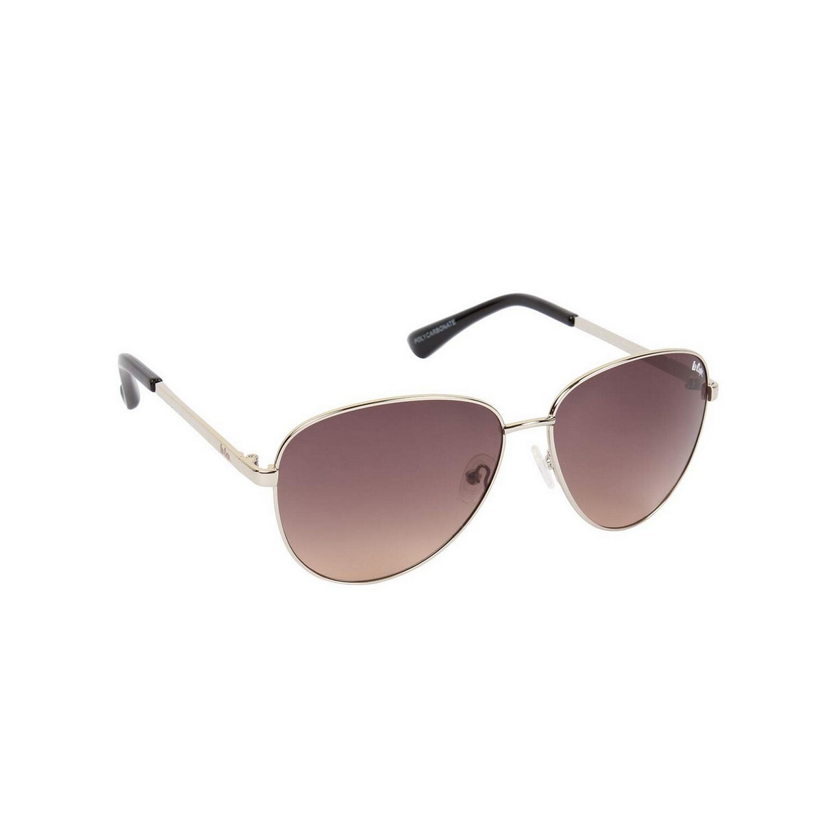 Lee Cooper Female Silver Frame With Pink Lens Sunglass