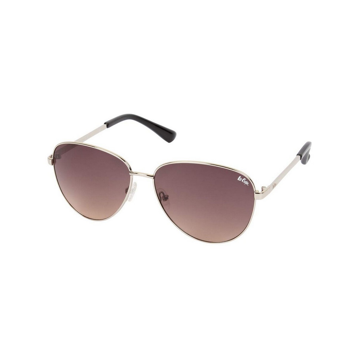 Lee Cooper Female Silver Frame With Pink Lens Sunglass