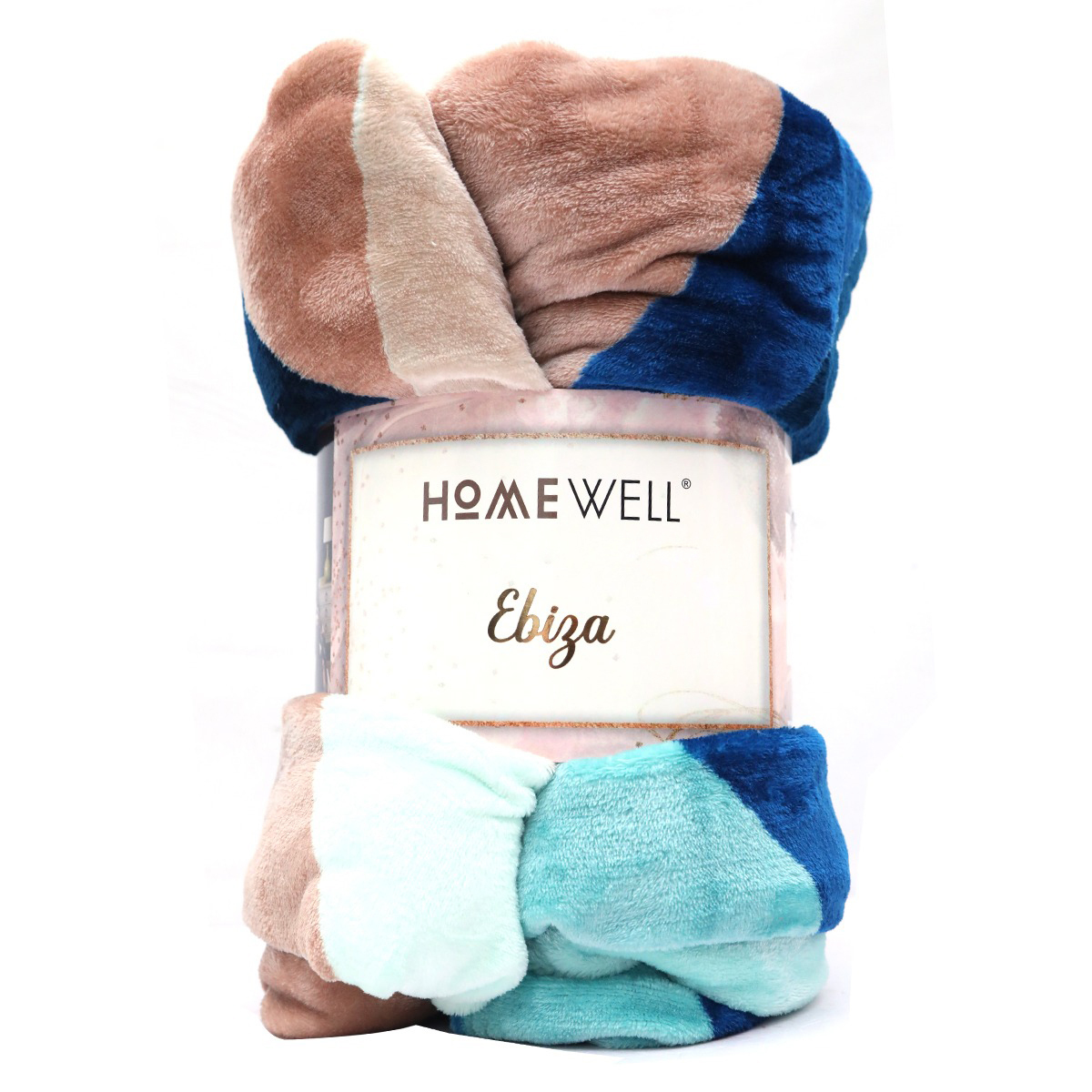 Home Well Single Size Ebiza Flannel Blanket Assorted Colour and Assorted Design