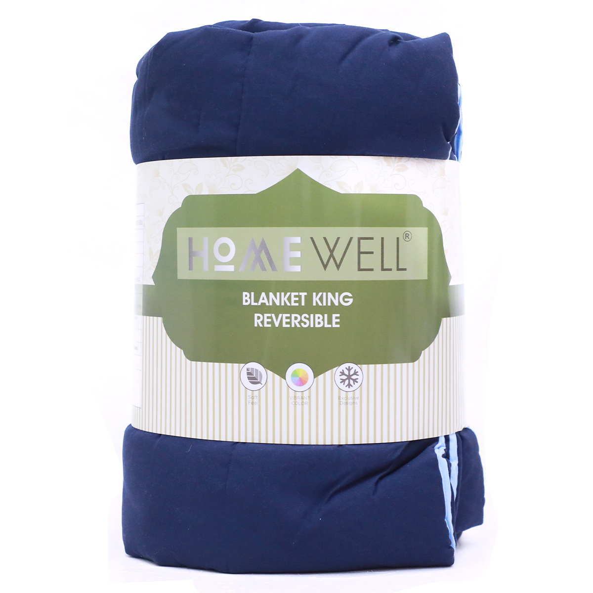 Home Well  All Weather Blanket King Revsble Assorted Colour