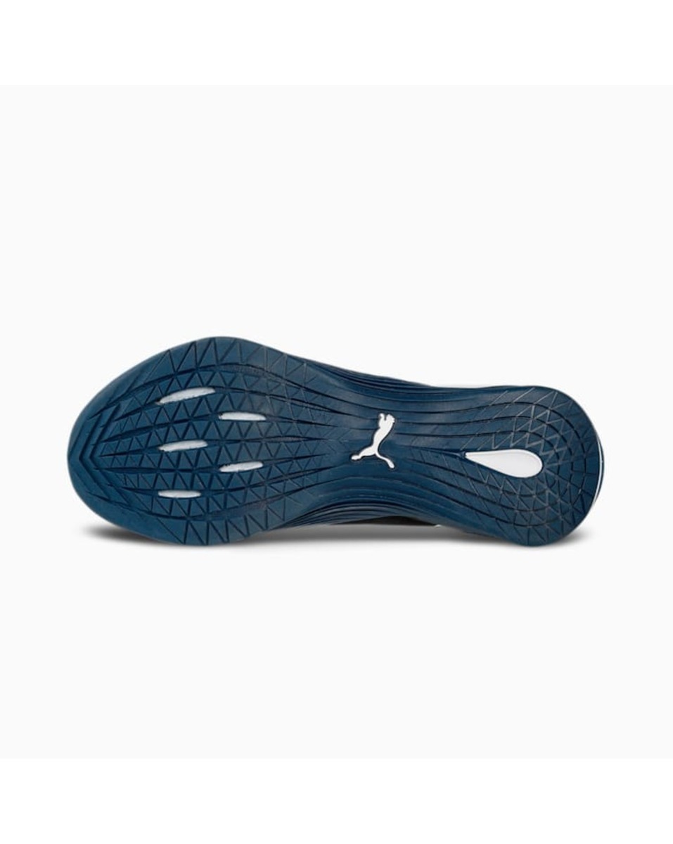 Puma Mens Textile Black-Intense Blue Lace-ups Sports shoes