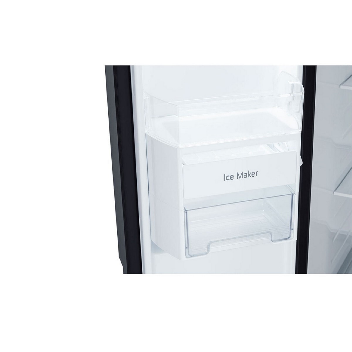 LG Side by Side Refrigerator GL-B257DBMX 655L,Black Mirror