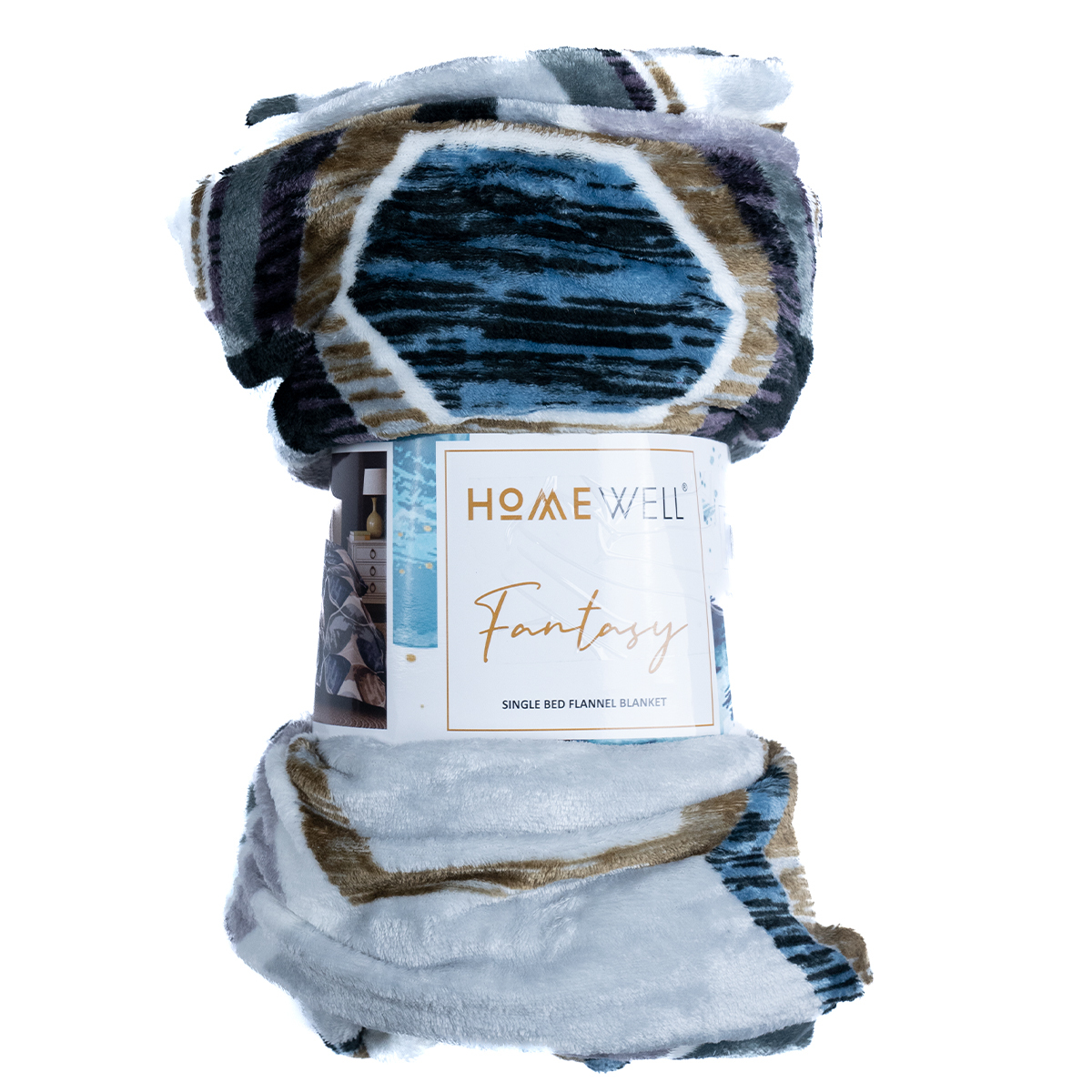 Home Well Single Size Printed Blanket Assorted Colour And Assorted Design
