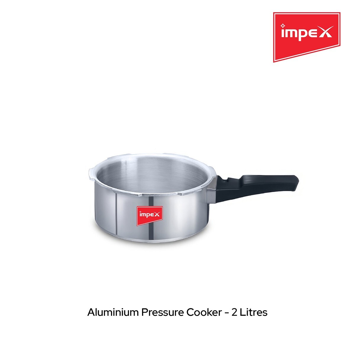 Impex Aluminium Pressure Cooker Combo Eco 2L+3L+5Ltr