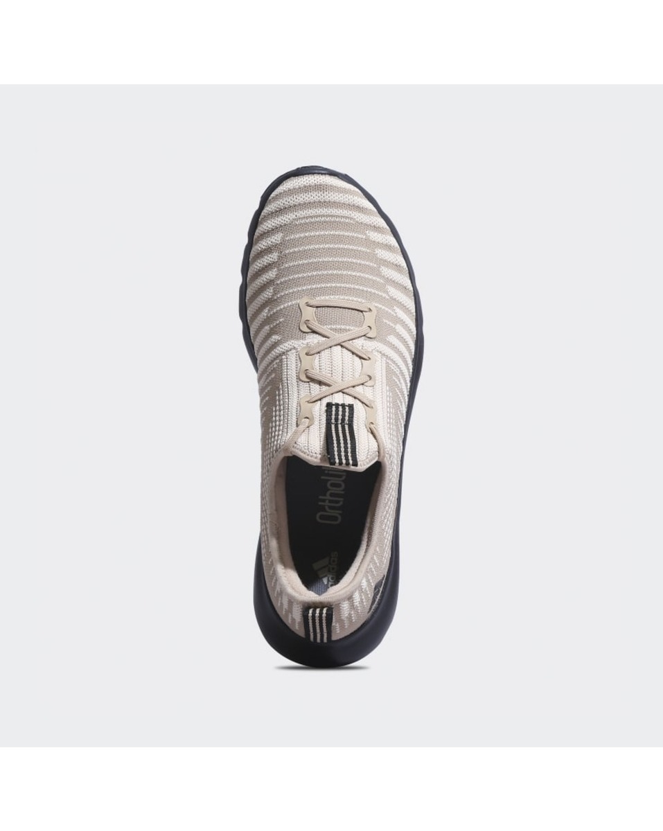 Adidas Mens Mesh Magic Beige Slip-On Sports Shoes