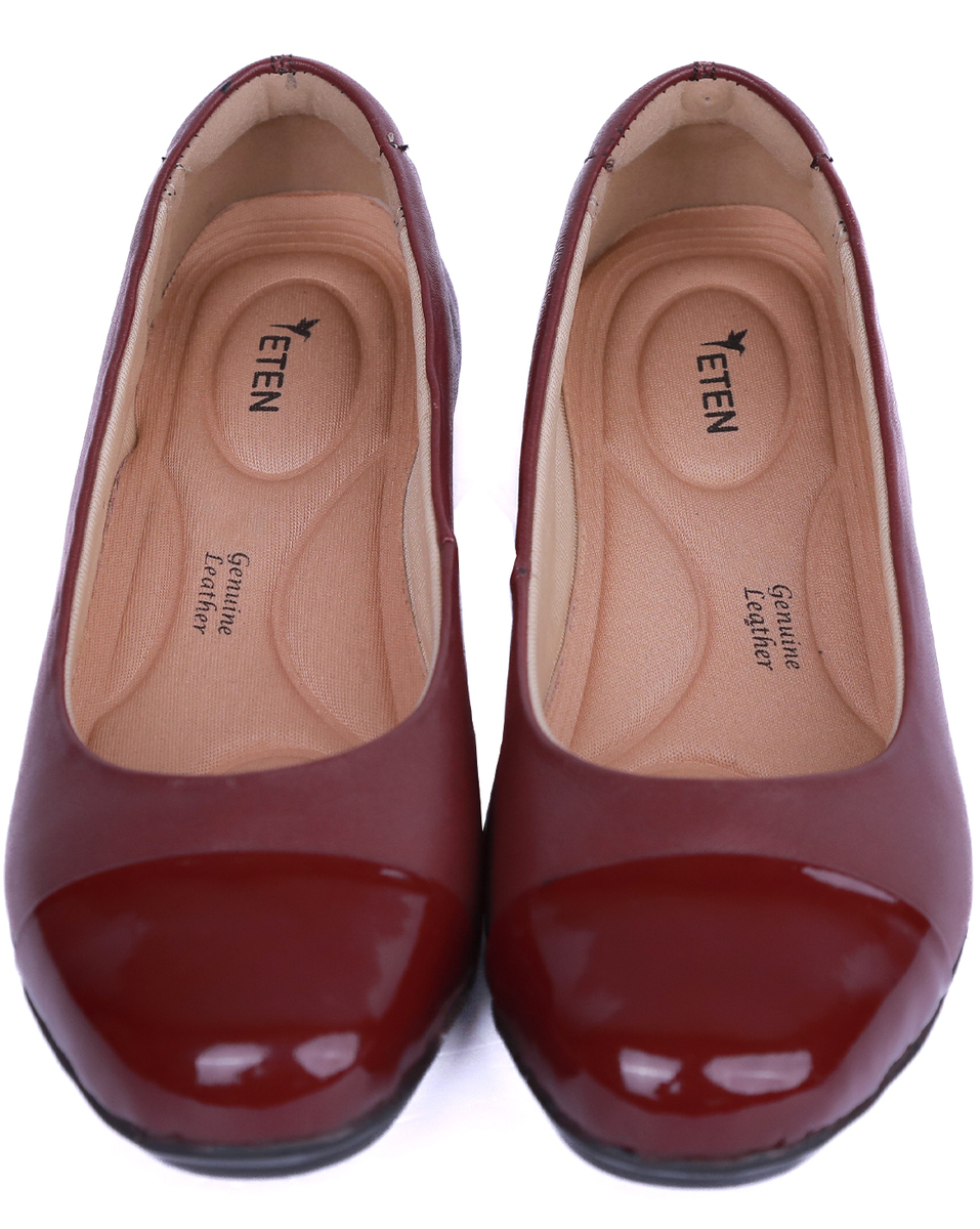Eten Woman Rexine Brown Slip-On  Casual Shoes