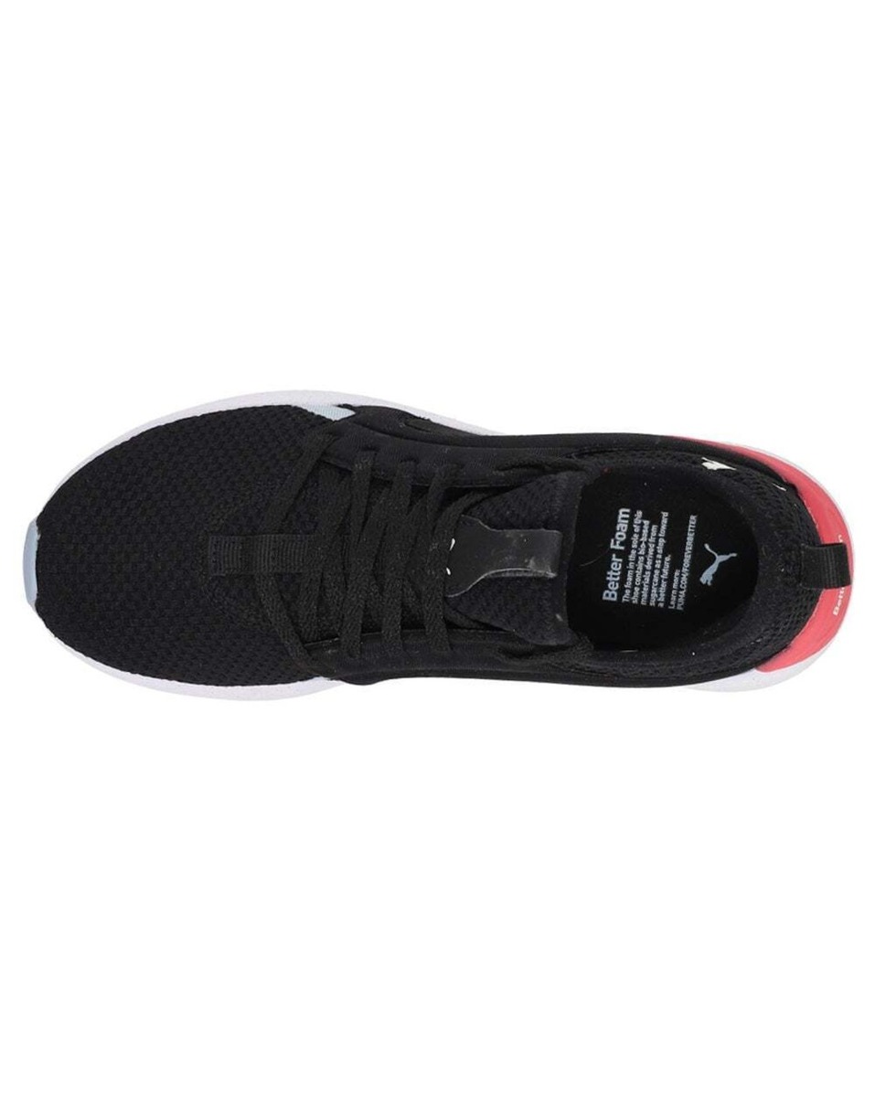 Puma Ladies Synthetic Black Lace Up Sports Shoes