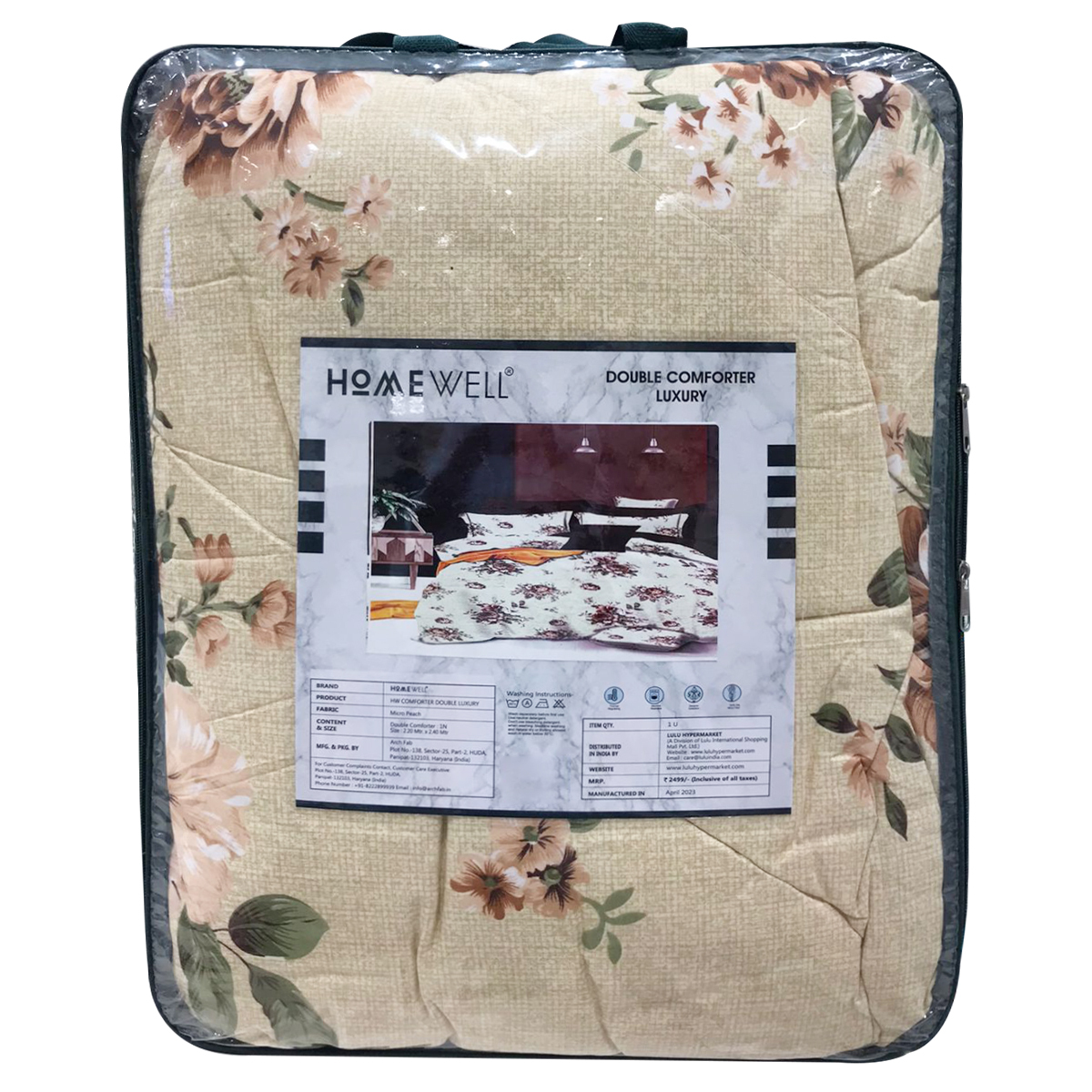 Home Well Comforter Double Luxury Assorted colour And Assorted Design