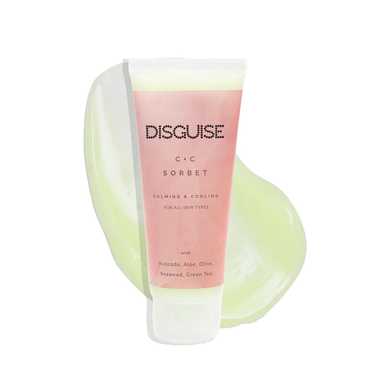 Disguise Cosmetics - C+C Sorbet Gel Moisturizer for Face - Cooling, Calming & Hydrating Moisturizer with Avocado & Vitamin E Oil for Nourished Skin - 100% Vegan & Cruelty-Free Cream for All Skin Types