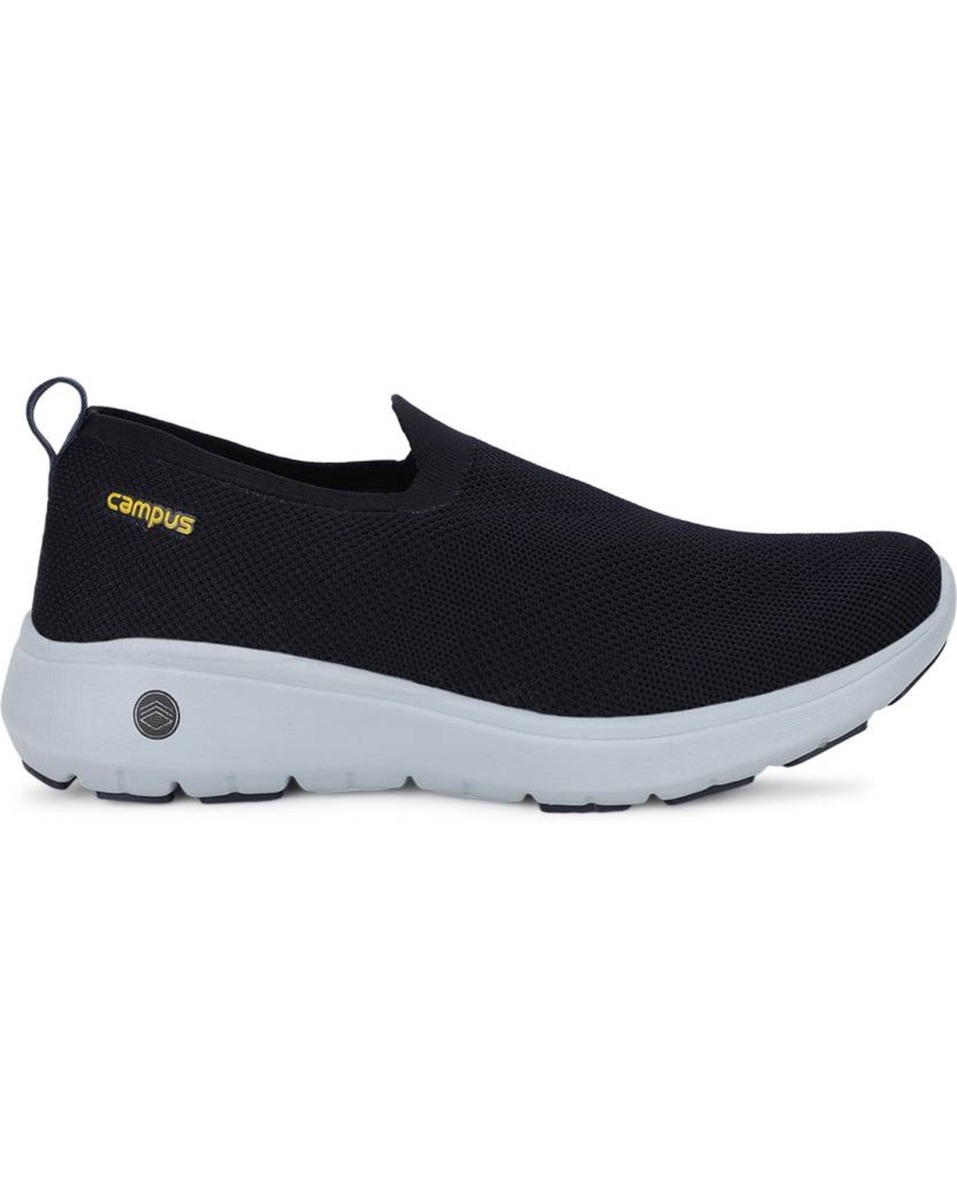 Campus Mens Mesh Blue Slip-On Sports Shoes