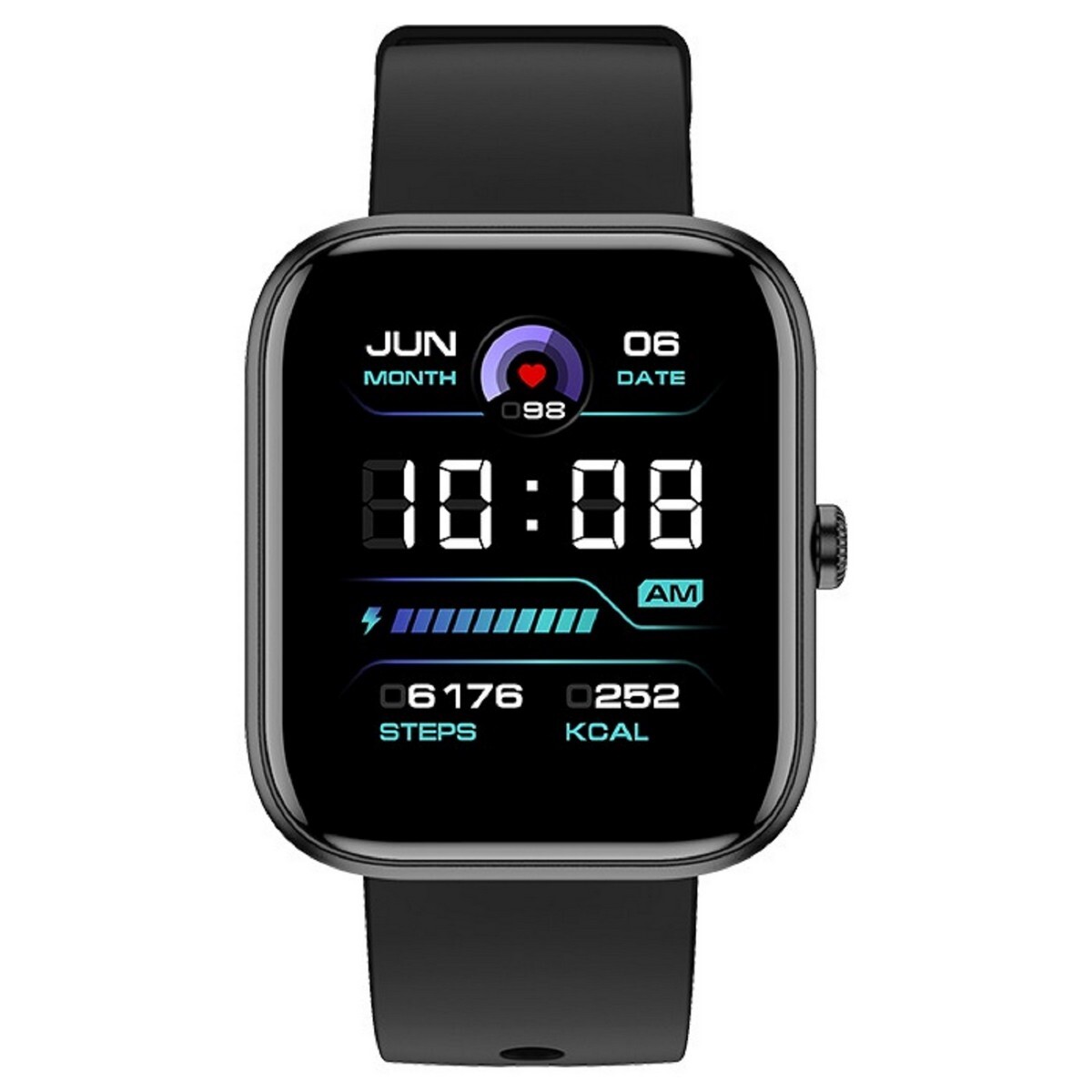 FireBoltt Smart Watch Jaguar BSW068 Black