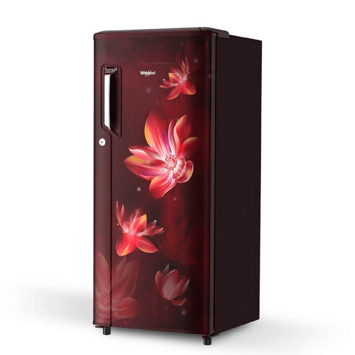 Whirlpool Refrigerator Direct Cool IMPC PRM 3s Wine Flower Rain 192L