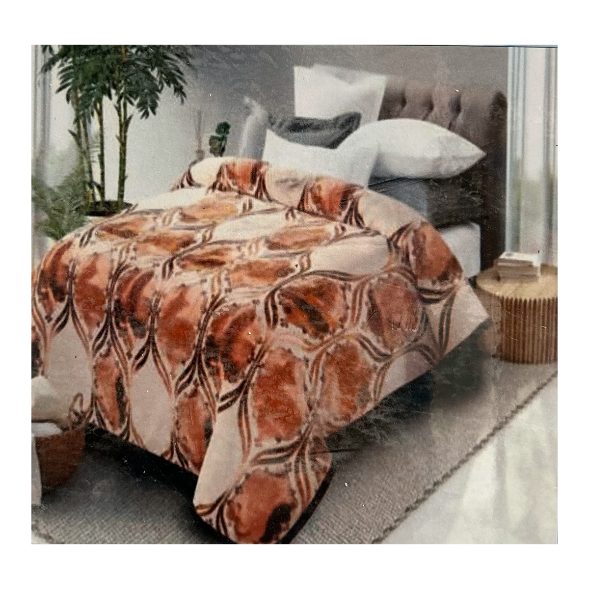 Home Well Double Size Flannel Blanket Assorted Colour and Assorted Design