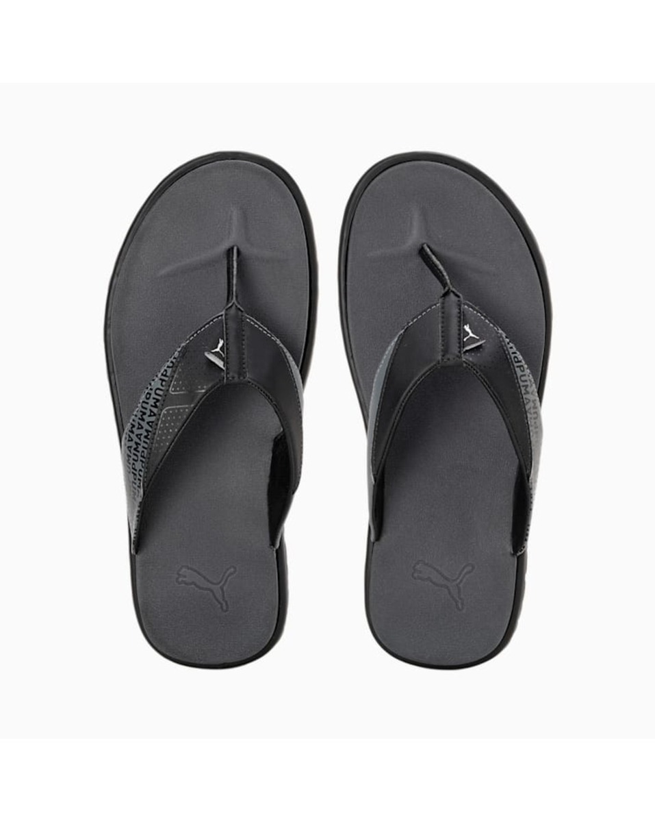 Puma Mens Synthetic black Slip On Sandals