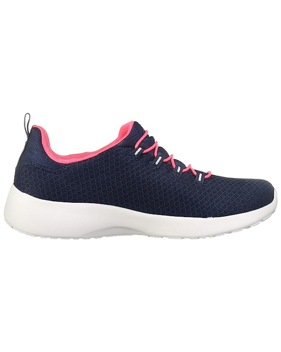 Skechers Ladies Mesh Navy Pull-On Sports Shoes