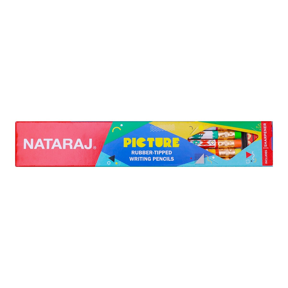 Nataraj Picture Rubber Tipped Pencil 10s-201152002