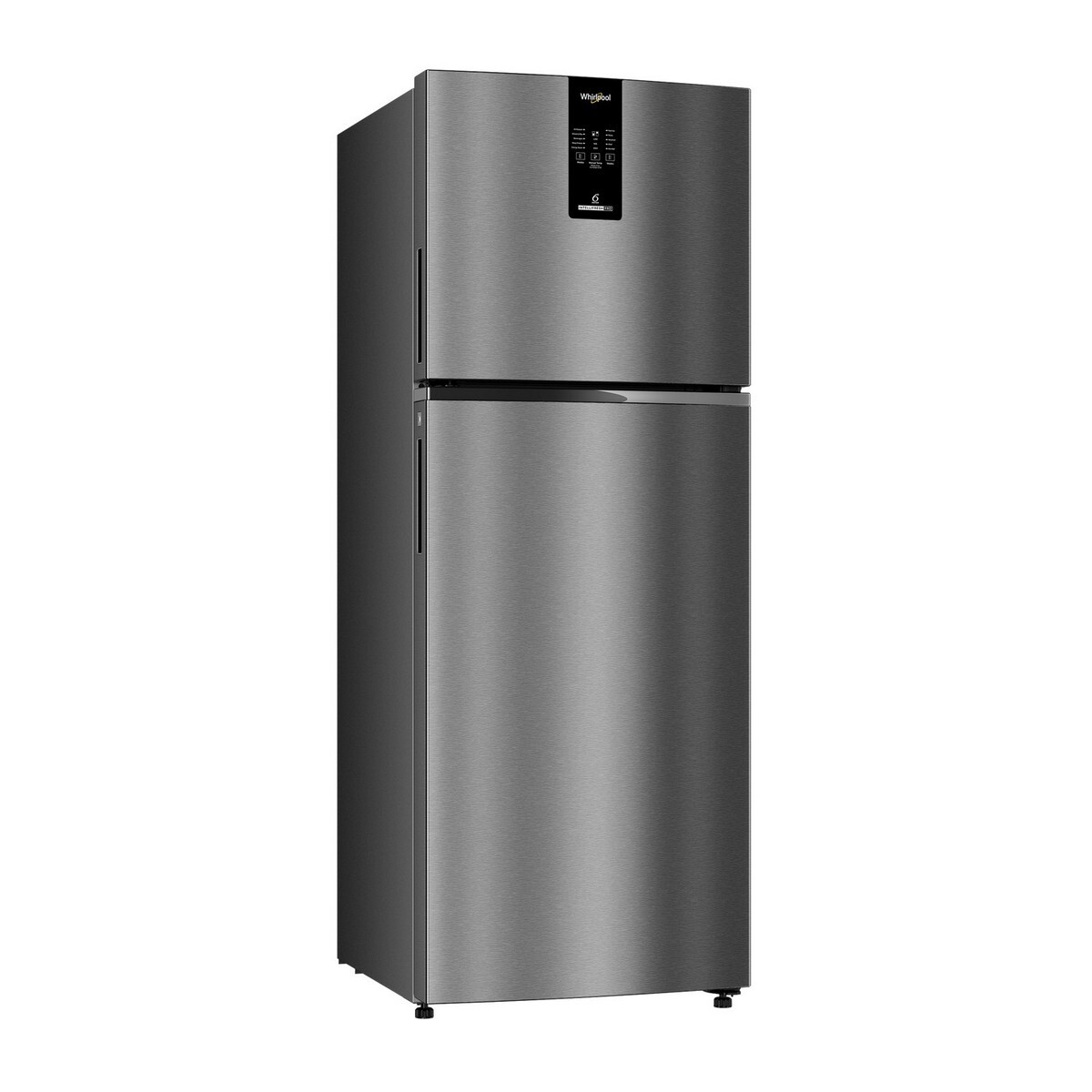 Whirlpool Intellifresh Pro 308L Convertible Frost Free Double-Door Refrigerator Cnv355 Alpha Steel