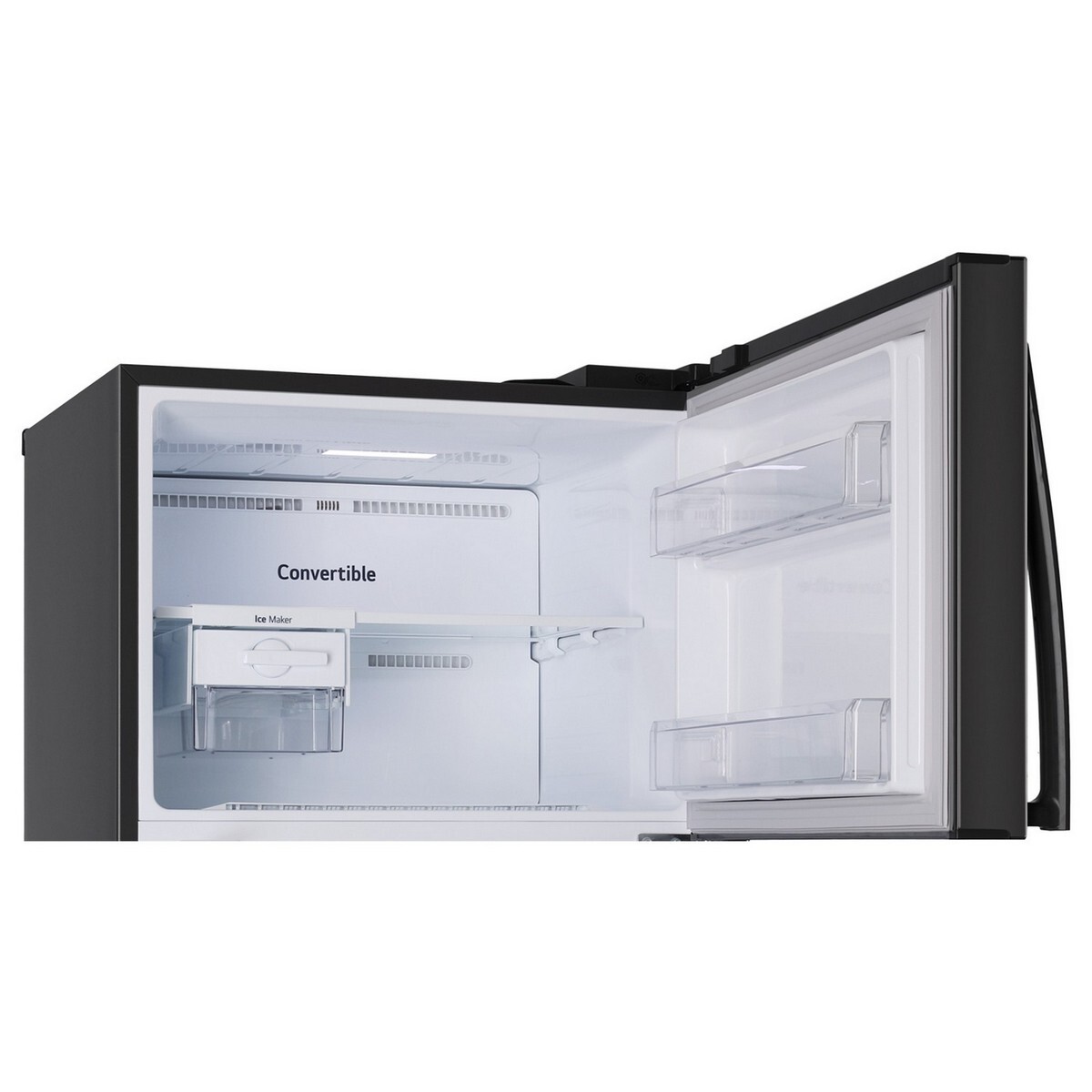 LG Frost Free Double Door Refrigerator GL-T502AESR 446L Ebony Sheen
