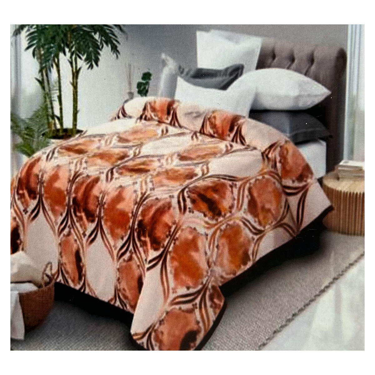 Home well Single Size Flannel Blanket Assorted Colour and Assorted Design