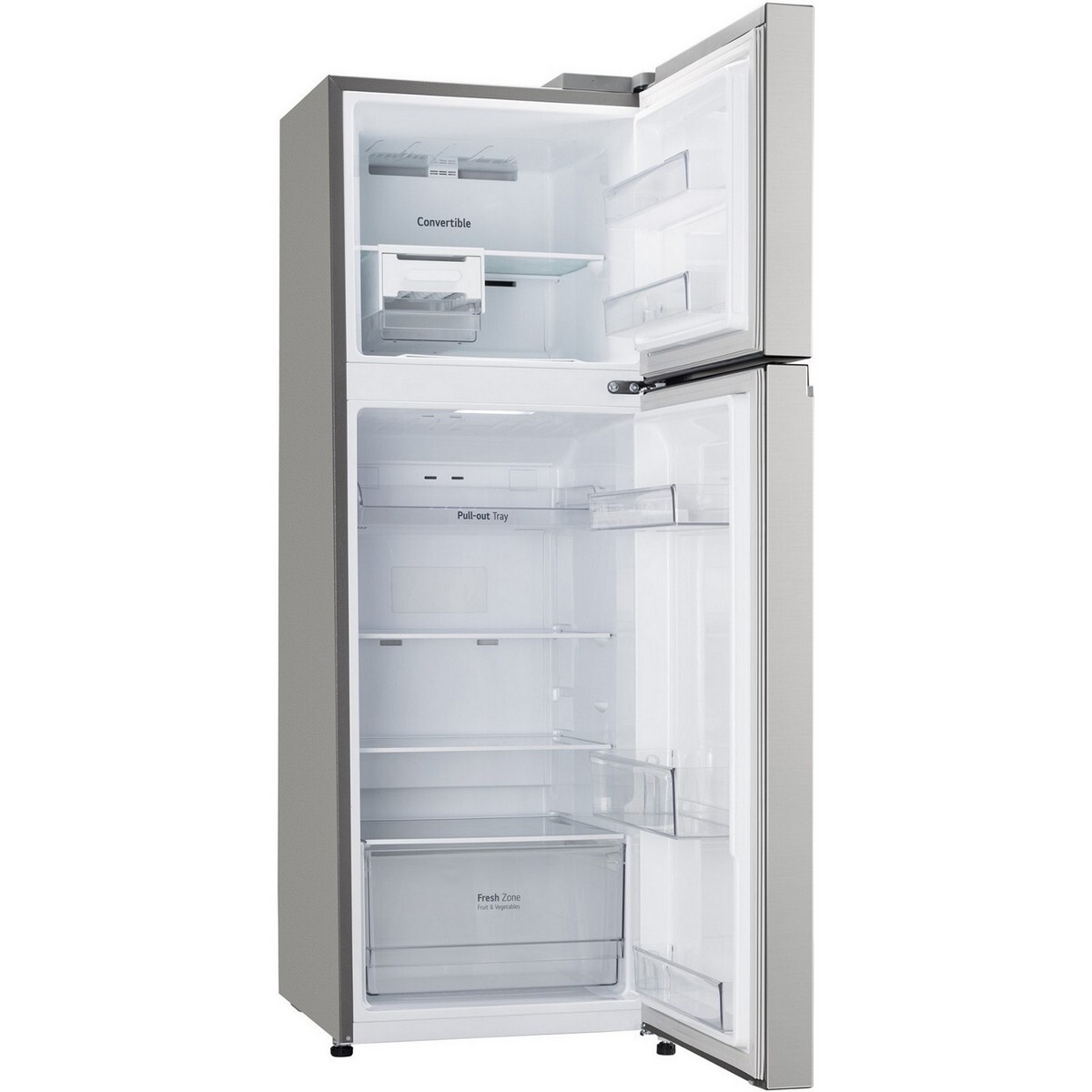 LG Frost Free Refrigerator GL-T262TPZX 260L Shiny Steel