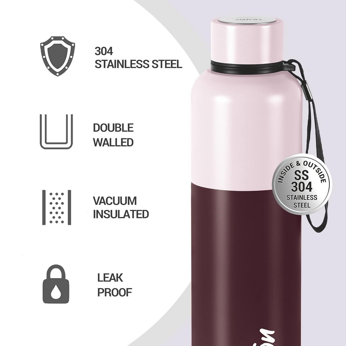 Milton Thermal Stainless Steel Flask Ancy 1000ml