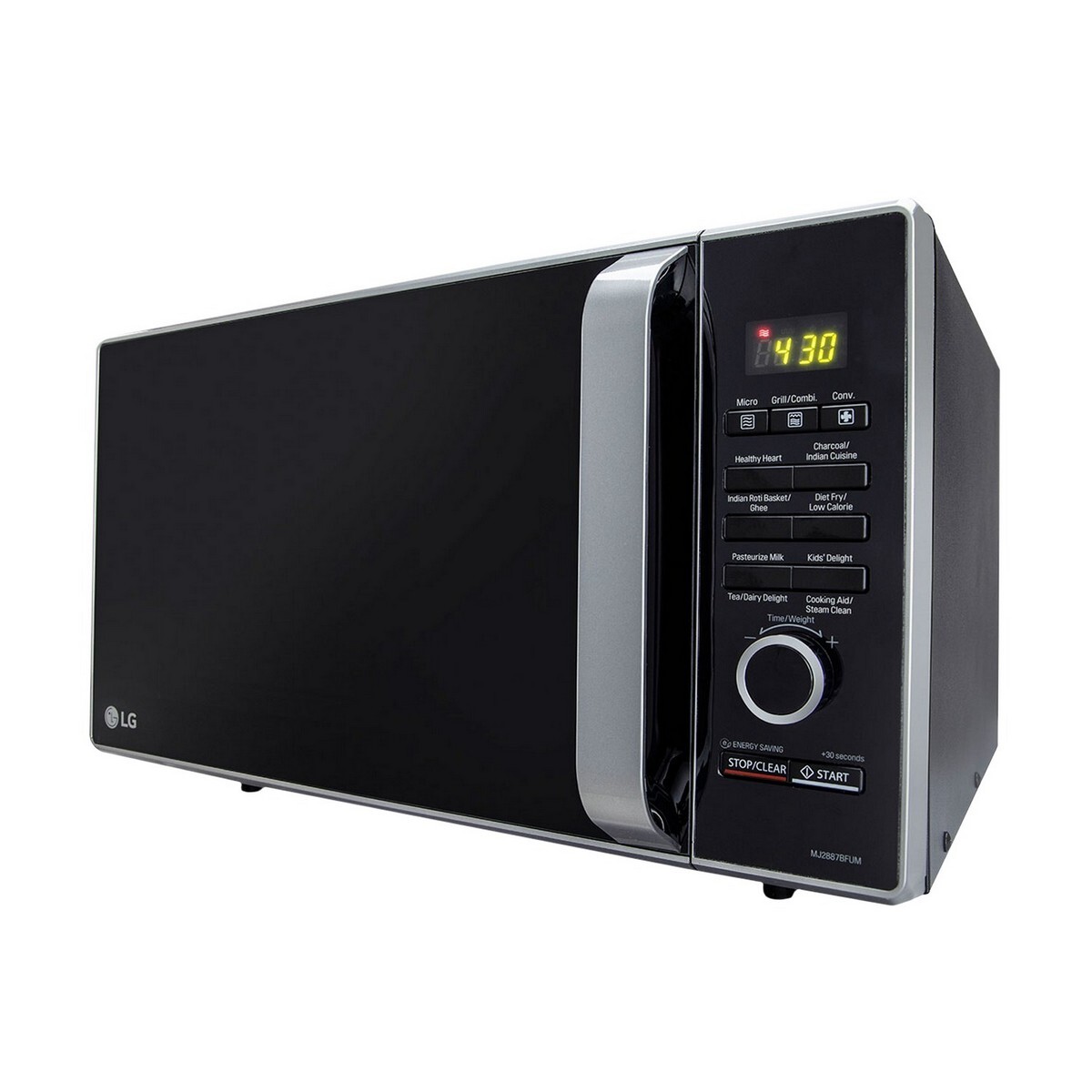 LG Charcoal Microwave Oven MJ2887BFUM 28L Black